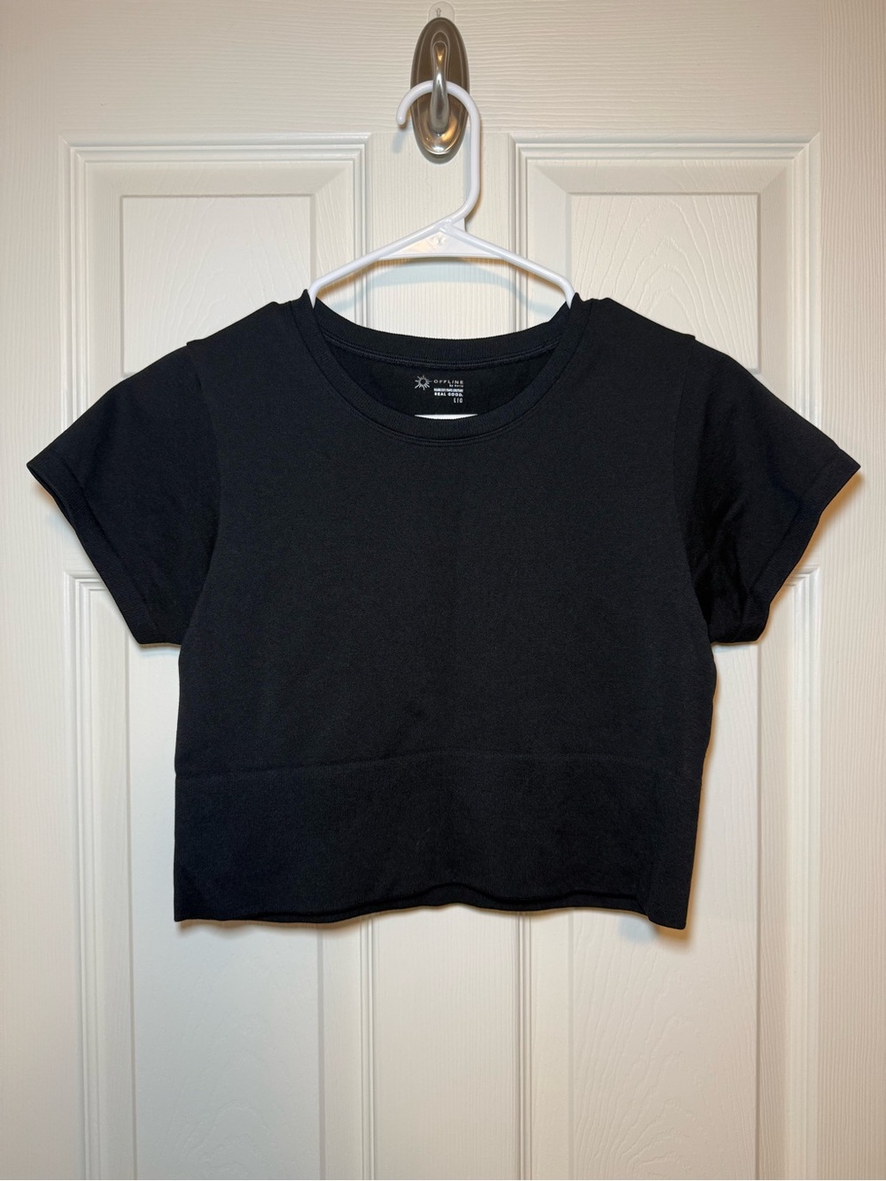 Aerie Seamless Activewear Cropped Tee